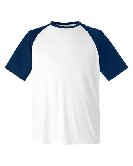 Front view of Zone Colorblock Raglan T-Shirt