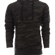 Front view of Women’s Enzyme-Washed French Terry Hooded Sweatshirt