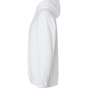 Side view of Garment-Dyed Lightweight Fleece Hooded Sweatshirt