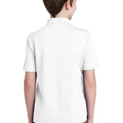 Back view of Youth PosiCharge® RacerMesh® Polo