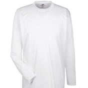 Front view of Cool & Dry Sport Long Sleeve Performance Interlock T-Shirt