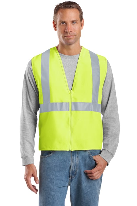 Frontview ofANSI 107 Class 2 Safety Vest