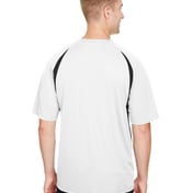 Back view of Men’s Cooling Performance Color Blocked T-Shirt