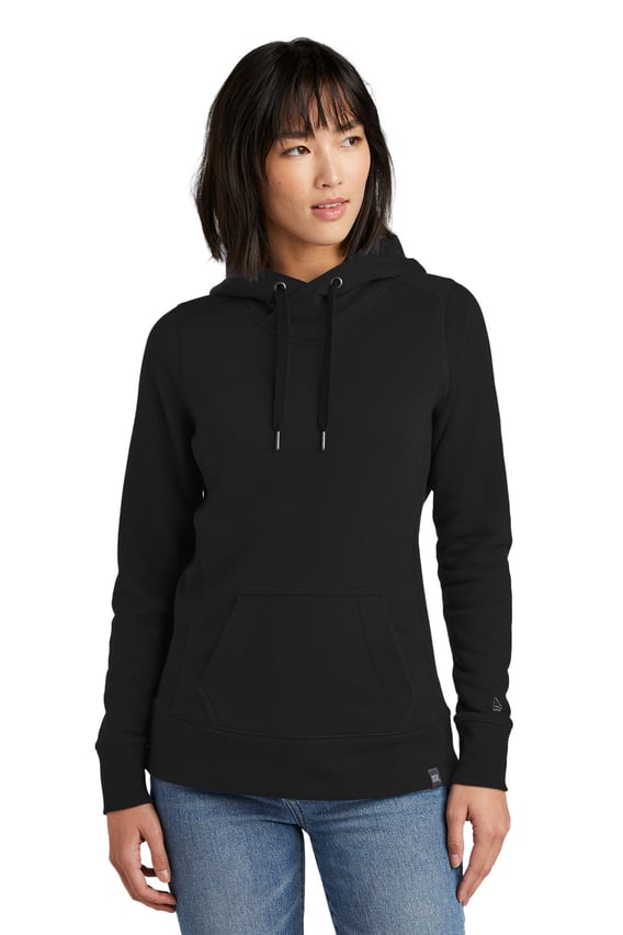 Front view of Ladies French Terry Pullover Hoodie