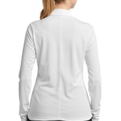 Back view of Women’s Long Sleeve Dri-FIT Stretch Tech Polo