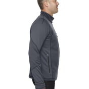 Side view of Men’s Pulse Textured Bonded Fleece Jacket With Print
