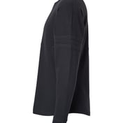 Side view of Women’s Pom Pom Long Sleeve Jersey T-Shirt