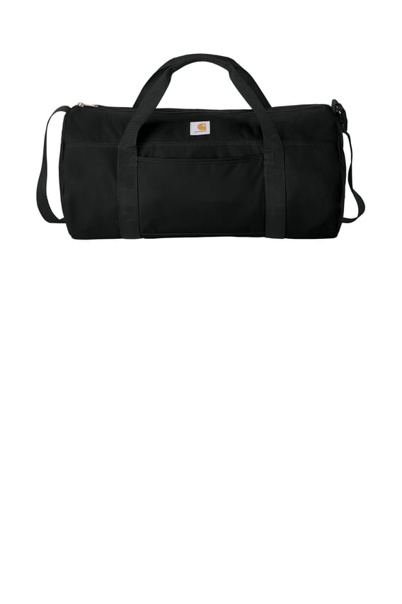 Front view of Canvas Packable Duffel With Pouch
