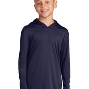 Front view of Youth PosiCharge &reg; Competitor Hooded Pullover