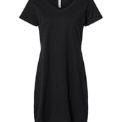 Front view of Women’s Fine Jersey V-Neck Coverup