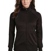 Front view of Ladies Tech Full-Zip Fleece Jacket