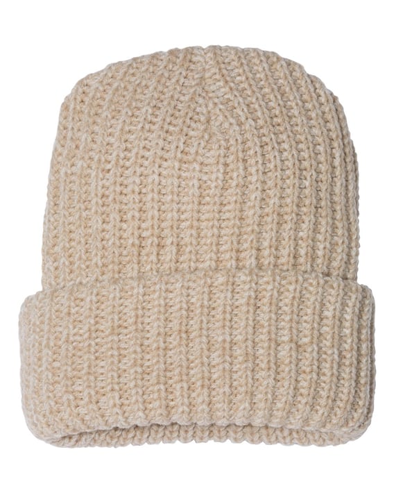 Front view of 12″ Chunky Cuffed Beanie