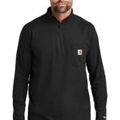 Front view of Force® 1/4-Zip Long Sleeve T-Shirt