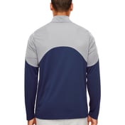Back view of Men’s Command Colorblock Snag Protection Quarter-Zip