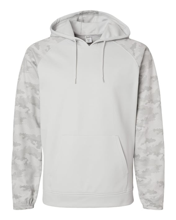 Front view of Tahoe Camo Fleece Hooded Sweatshirt