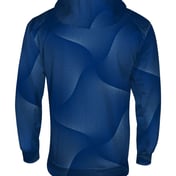 Back view of Warp Hooded Sweatshirt