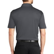 Back view of Silk Touch Performance Pocket Polo