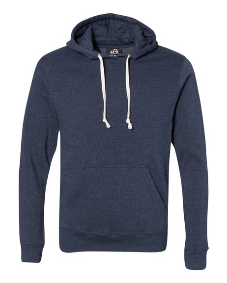Front view of Triblend Fleece Hooded Sweatshirt