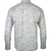 Back view of Buxton Sublimated Long Sleeve Fishing Shirt