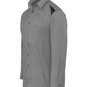 Side view of Long Sleeve Performance Team Shirt