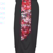 Side view of Youth Digital Camo Panel Shorts