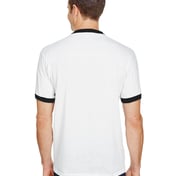 Back view of Adult Ringer T-Shirt