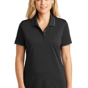 Front view of Ladies Dry Zone® UV Micro-Mesh Tipped Polo