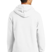 Back view of Fan Favorite Fleece Pullover Hooded Sweatshirt
