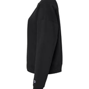 Side view of Powerblend® Women’s Crewneck Sweatshirt