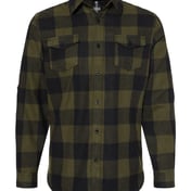 Front view of Yarn-Dyed Flannel Shirt