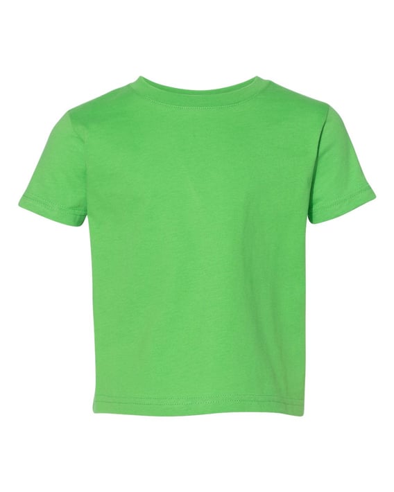 Front view of Toddler Fine Jersey Tee