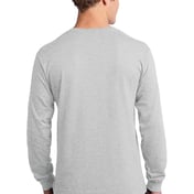 Back view of Long Sleeve Core Cotton Tee