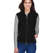 Front view of Ladies’ Three-Layer Light Bonded Performance Soft Shell Vest