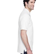 Side view of Men’s Tall Pima Piqué Hort-Sleeve Polo