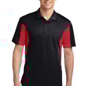 Front view of Tall Side Blocked Micropique Sport-Wick® Polo