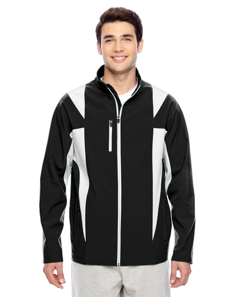 Front view of Men's Icon Colorblock Soft Shell Jacket