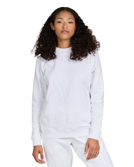 Front view of Unisex Organic Cotton Sweatshirt