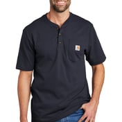 Front view of Short Sleeve Henley T-Shirt