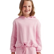 Front view of Youth Maria Hooded Sweatshirt