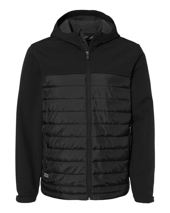 Front view of Pinnacle Soft Shell Puffer Jacket