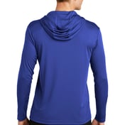 Back view of PosiCharge &reg; Competitor Hooded Pullover