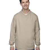 Front view of Adult V-Neck Unlined Wind Shirt