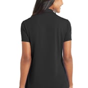 Back view of Ladies Cotton Touch Performance Polo