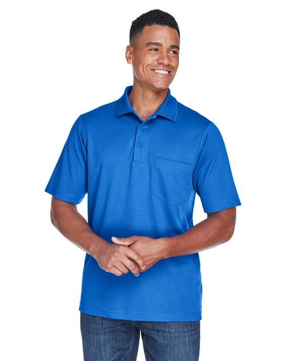 Front view of Men’s Origin Performance Piqué Polo With Pocket