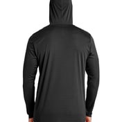 Back view of Zone Performance Hooded T-Shirt