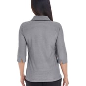 Back view of Ladies’ Pima-Tech Oxford Piqué Polo