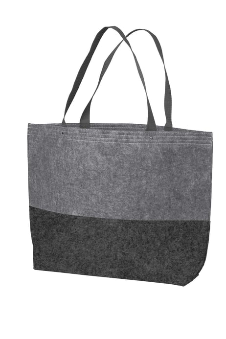 Front view of Large Felt Tote