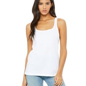 Front view of Ladies’ Relaxed Jersey Tank