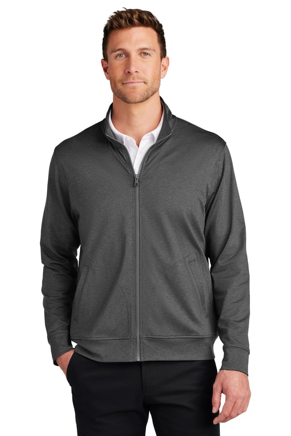 Front view of C-FREE&reg; Double Knit Full-Zip