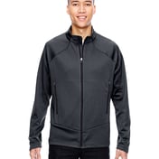 Front view of Men’s Cadence Interactive Two-Tone Brush Back Jacket